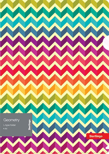 

Папка-уголок Berlingo Geometry LFp_A4101