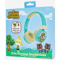 Наушники OTL Technologies Nintendo Animal Crossing Kids Wireless AC0998