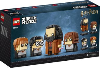 Конструктор LEGO BrickHeadz 40495 Гарри, Гермиона, Рон и Хагрид