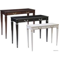 Консольный стол Мебелик Васко В 91Н (темно-коричневый/патина)