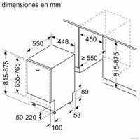 Встраиваемая посудомоечная машина Bosch Serie 4 SPH4EKX24E