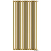 Стальной трубчатый радиатор Сунержа Эстет-00 EU50 1200х630 14 секций (матовое золото)