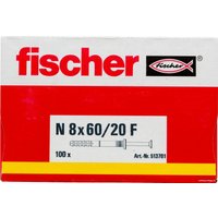Дюбель-гвоздь Fischer N 8 x 60/20 F 513701 (100 шт) в Солигорске