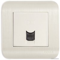 Розетка компьютерная Luxar Deco 10.045.01 (белый)