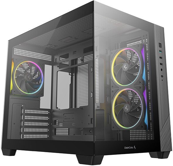 Корпус DeepCool CG330 3F R-CG330-BKNGM3-G