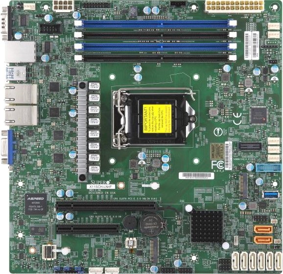 

Материнская плата Supermicro MBD-X11SCH-LN4F-O