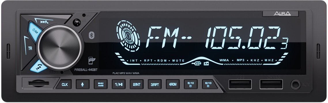 

USB-магнитола Aura Fireball-440BT