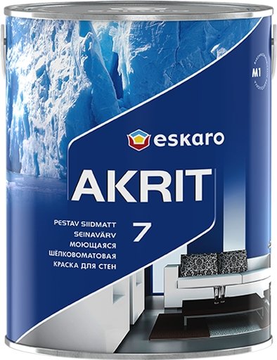

Краска Eskaro Akrit 7 TR 2.7л (прозрачная база)