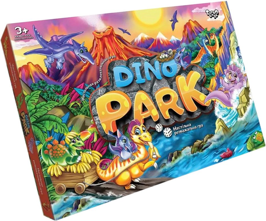 

Детская настольная игра Danko Toys Dino Park DT G95