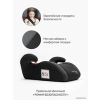 Детское сиденье Amarobaby Enjoy AB222007EChSe/09 (черный/серый)