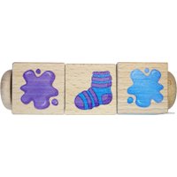 Развивающая игра Десятое королевство Кубики на оси. Составляем цвета 02966