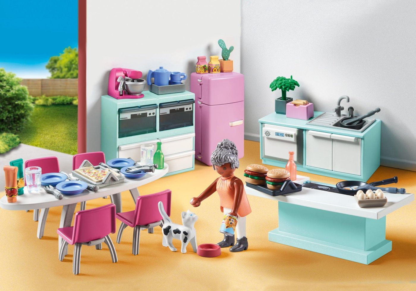 Конструктор Playmobil PM71608 Кухня со столовой
