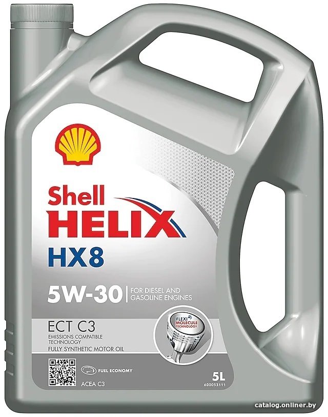 Моторное масло Shell Helix HX8 ECT C3 5W-30 5л