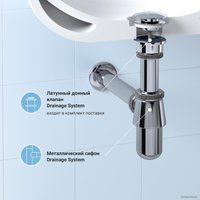 Сифон Wellsee Drainage System 182103003 (сифон, донный клапан, хром)