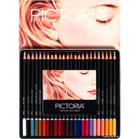 Набор цветных карандашей Pictoria Portrait CPS24P (24 шт)
