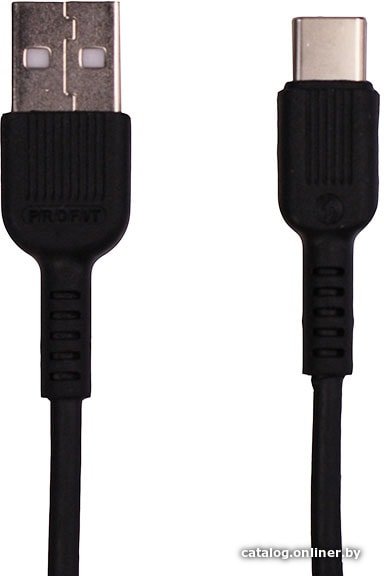 Кабель Profit QY-15 USB Type-C 1 м (черный)