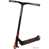 Трюковый самокат Explore Leader Deluxe 2021 (черный/оранжевый)