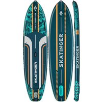 Сапборд Skatinger Leafy Expedition Green Base