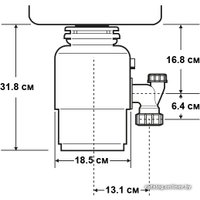 Измельчитель пищевых отходов InSinkErator E75