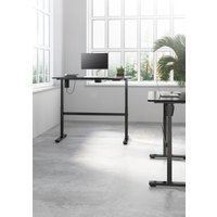 Стол для работы стоя ErgoSmart Electric Full Desk L (черный)