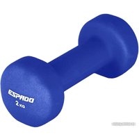 Гантель Espado ES1115 2 кг (синий)