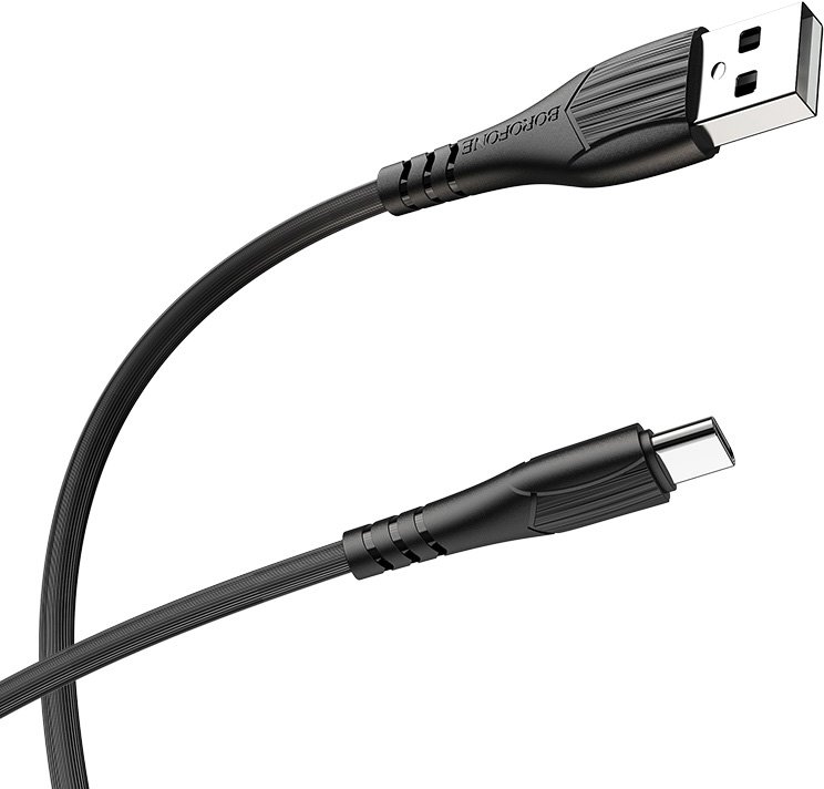

Кабель Borofone BX37 USB Type-A - USB Type-C (1 м, черный)