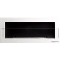 Биокамин BiokominkiGMT 900x400 (белый, со стеклом)