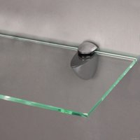 Полкодержатель AKS PELIKAN средний мат. хром