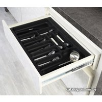 Лоток для столовых приборов Starax S-2290-B (черный)