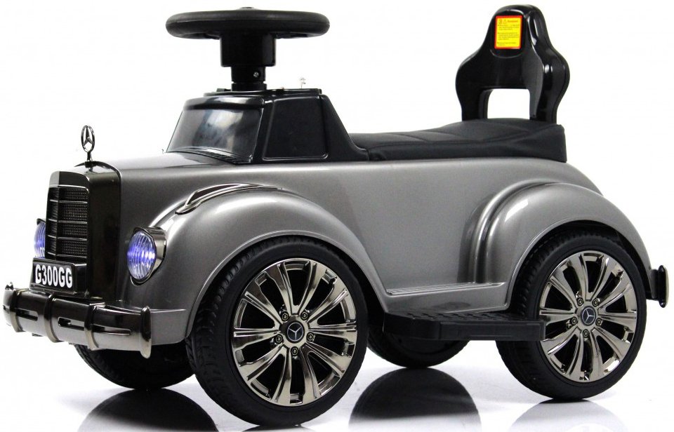 

Электромобиль RiverToys Mercedes-AMG 300S G300GG-D (серый глянец)