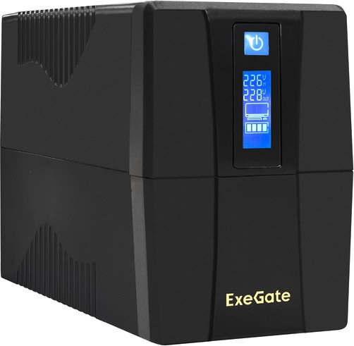 

Источник бесперебойного питания ExeGate Power Smart ULB-1000.LCD.AVR.2SH EX292791RUS