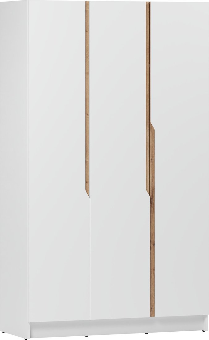 

Шкаф распашной ЭлиГард Aura 3D (белый)