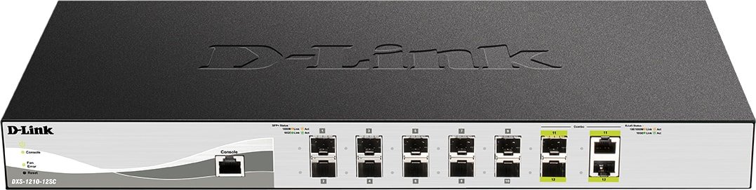 

Настраиваемый коммутатор D-Link DXS-1210-12SC/B1A