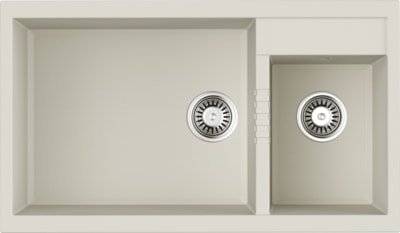 

Кухонная мойка Omoikiri Tedori 86-2-LB WH (белый)