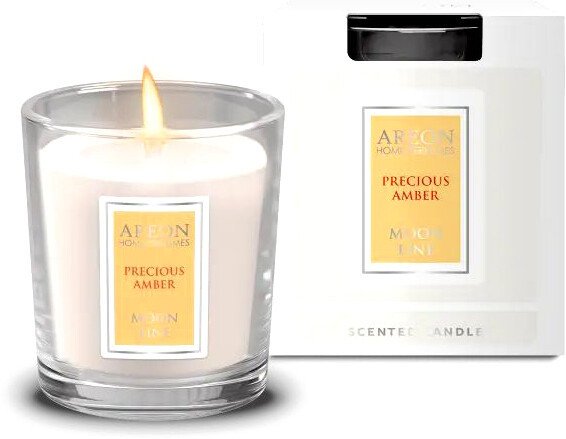 Ароматизированая свеча Areon Moon Line Candles Precious Amber