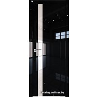 Межкомнатная дверь ProfilDoors 62L L 40x200 (черный люкс, стекло lacobel перламутровый лак)