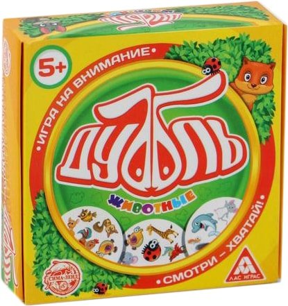 

Настольная игра Лас Играс Дуббль. Животные 2579447