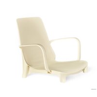 Стул с подлокотниками Sheffilton SHT-S76/S424 (бежевый/медный металлик)