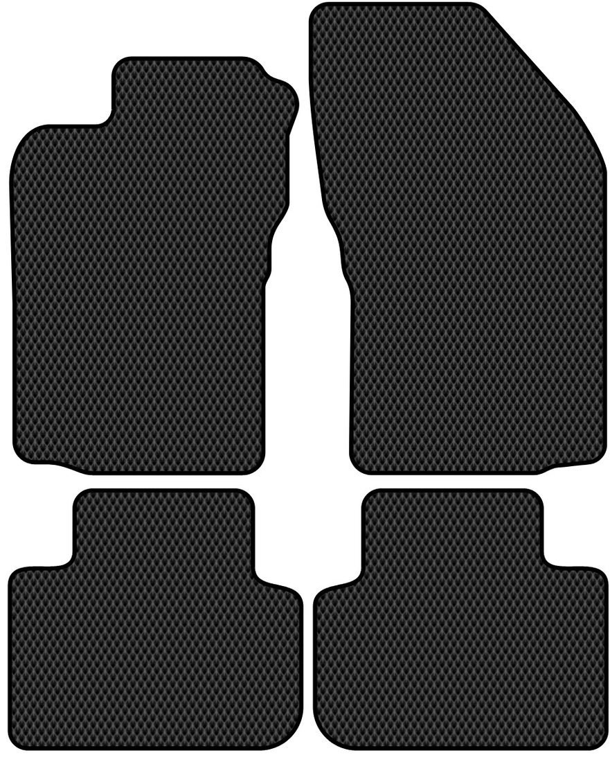 

Комплект ковриков для авто Alicosta Alfa Romeo 147 I (хэтчбек 5 дв / 937B, 937A) 2000 - 2010 (черный, ромб)