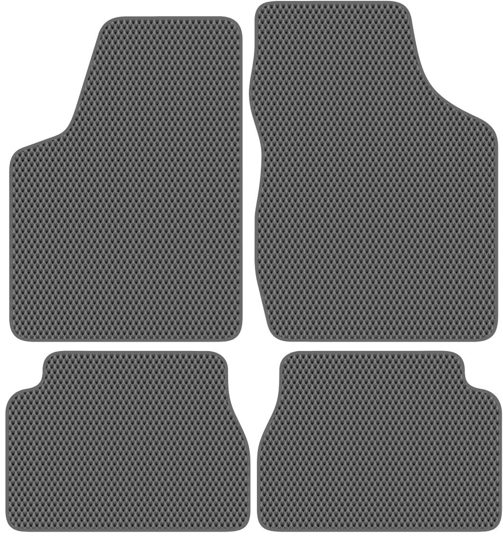 

Комплект ковриков для авто Alicosta Kia Rio I (седан, универсал / DC) 2000 - 2005 (серый, ромб)