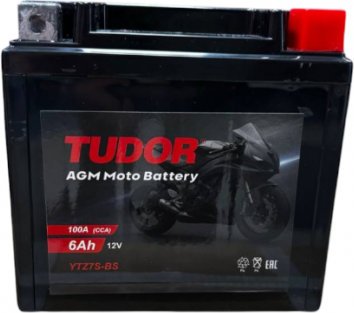 

Мотоциклетный аккумулятор Tudor YTZ7S-BS R+ (6 А·ч)