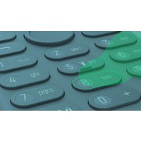 Кнопочный телефон TCL Onetouch 4021 T301 (зеленый)