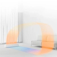 Конвектор Xiaomi Mijia Skirting Electric Heater TJXDNQ07ZM (с переходником на евровилку)