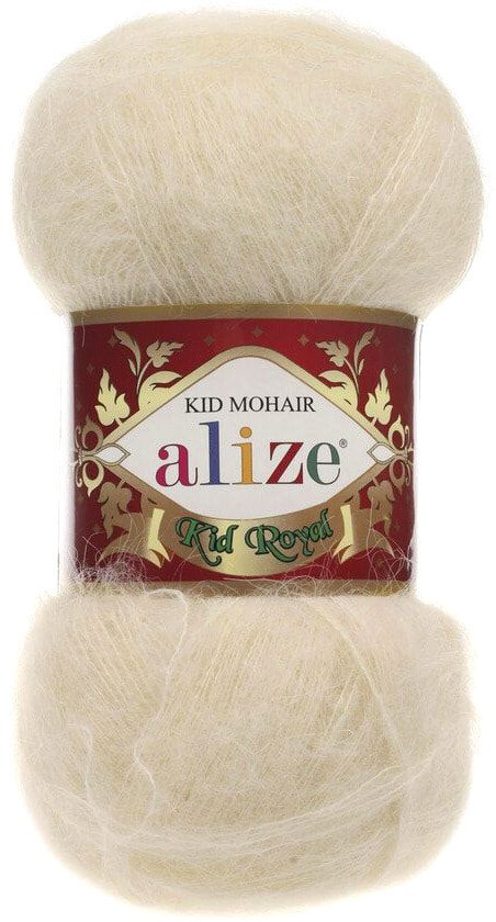 

Пряжа для вязания Alize Kid royal 67 (500 м, молочно-бежевый)