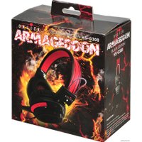 Наушники Оклик HS-G300 Armageddon (черный/красный)
