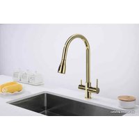 Смеситель Paulmark Lange La214212-G (золото)