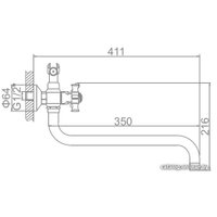 Смеситель Ledeme H11 L2611-2