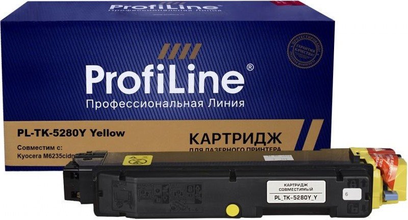 

Картридж ProfiLine PL-TK-5280Y-Y (аналог Kyocera TK-5280Y)