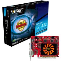 Видеокарта Palit GeForce GT 430 512MB GDDR5 (NE5T4300HD51-1083F)