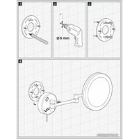 Косметическое зеркало Wasserkraft K-1004